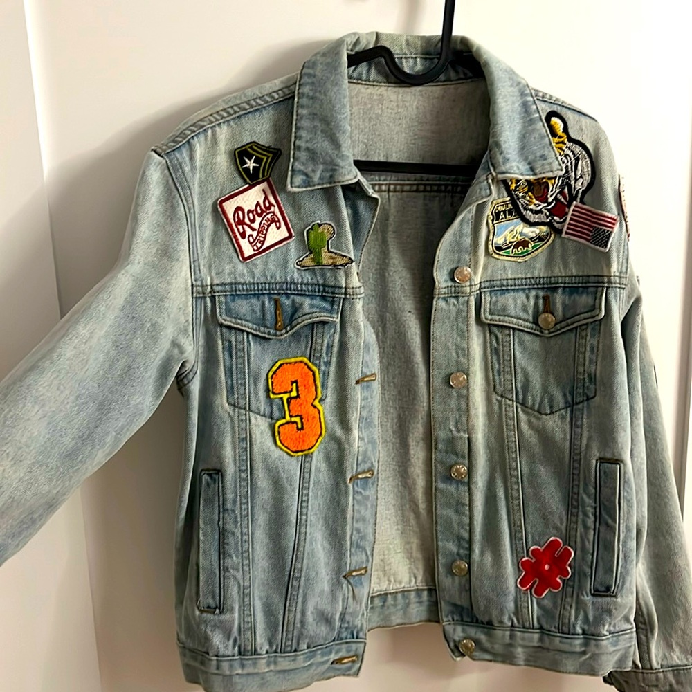 Vintage stylish denim jacket